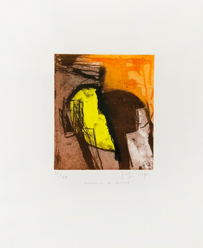 Joaquín Capa | Amarillo y siena