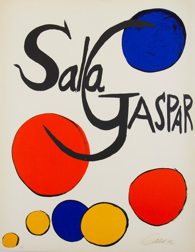 Alexander Calder | Cartel para la Sala Gaspar Alexander Calder | Cartel para la Sala Gaspar