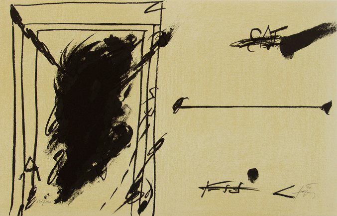 Antoni Tàpies | La ligne d'horizon Antoni Tàpies | La ligne d'horizon