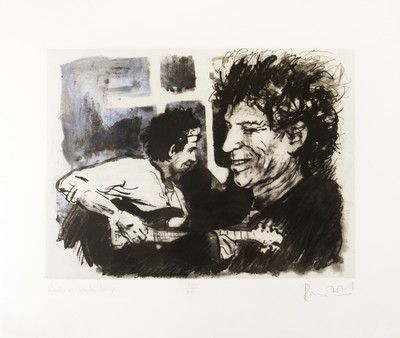 Ronnie Wood | Keith in Voodoo Lounge