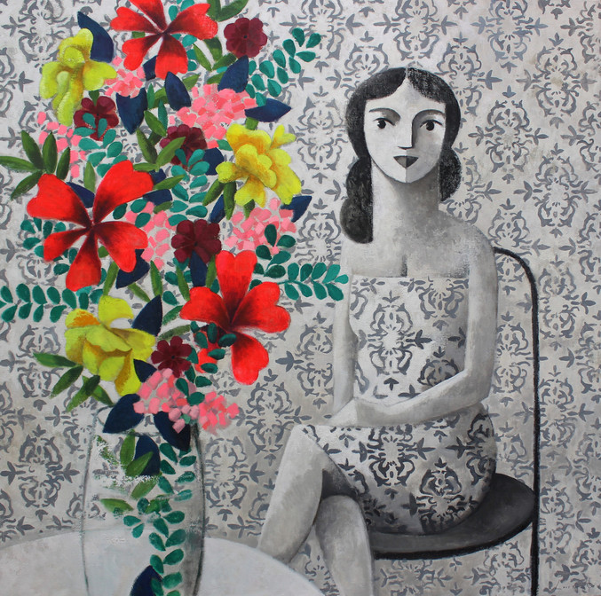 Didier Lourenço | Mujer y flores