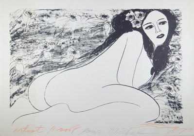 Walasse Ting | I Love to swim