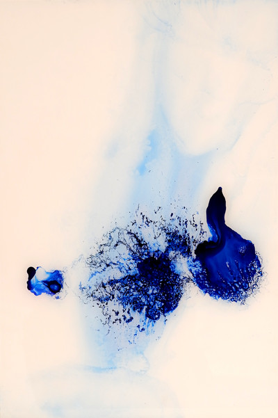 Pablo Lambertos | Dos manchas azules