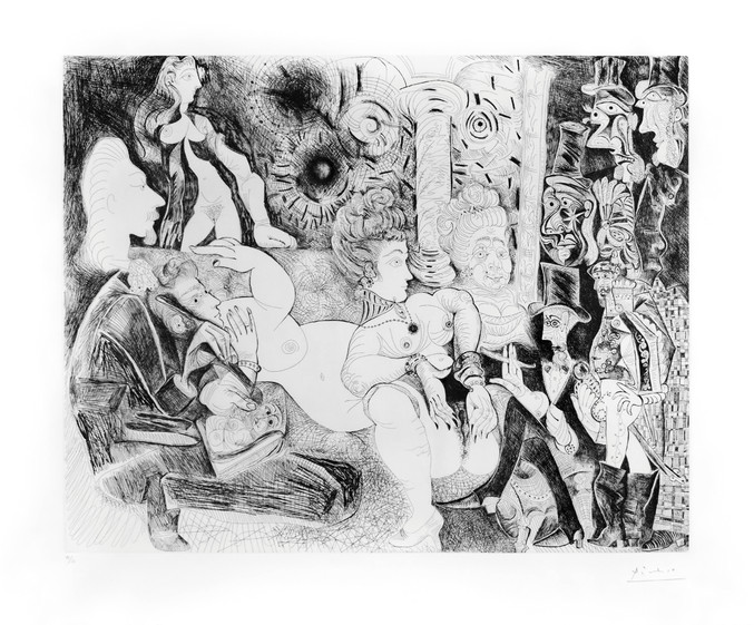 Pablo Picasso | Sin título, Georges Bloch 1871 Pablo Picasso | Sin título, Georges Bloch 1871