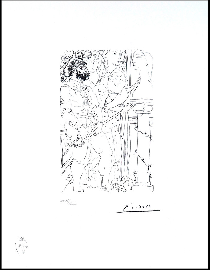 Pablo Picasso | 145 Trois Acteurs