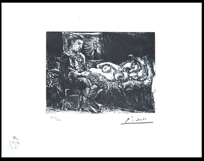 Pablo Picasso | 226 Garçon et dormeuse à la Chandelle
