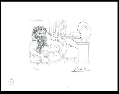 Pablo Picasso | 171 Le repos du Sculpteur, I