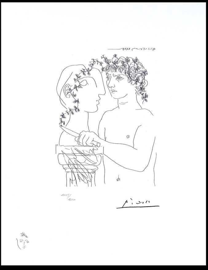 Pablo Picasso | 156 Jeune Sculpteur au travail Pablo Picasso | 156 Jeune Sculpteur au travail