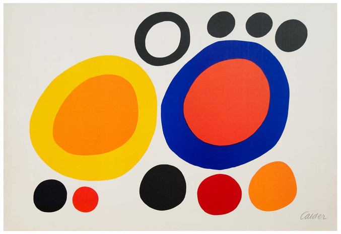 Alexander Calder | Smoking rings