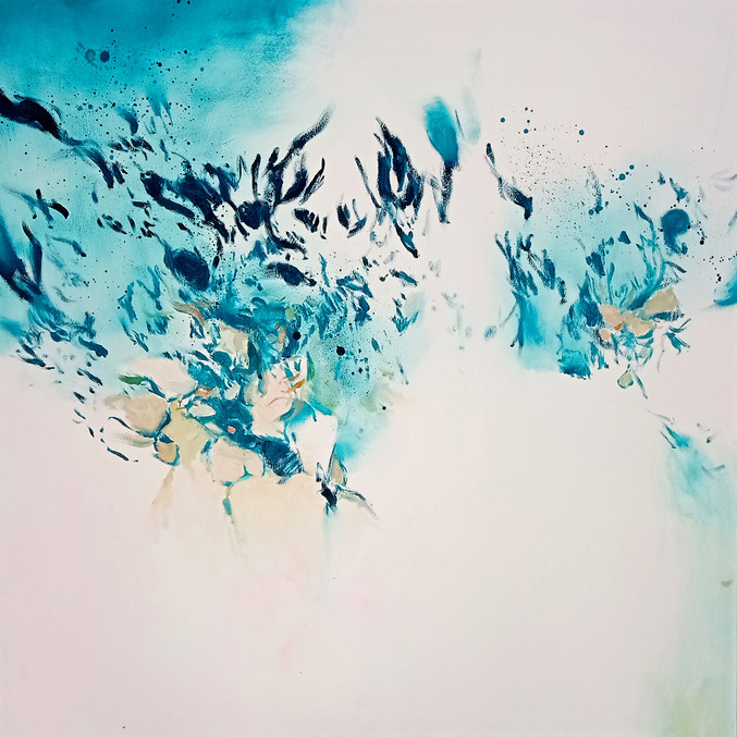 Javier Barco | White Blue Green 2023 1