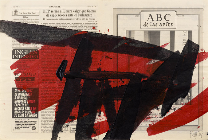 Luis Feito | Serie periódicos