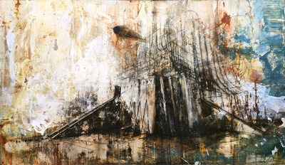 Gustavo Díaz Sosa | El Vuelo, de la serie "Sketching a dystopian dream"