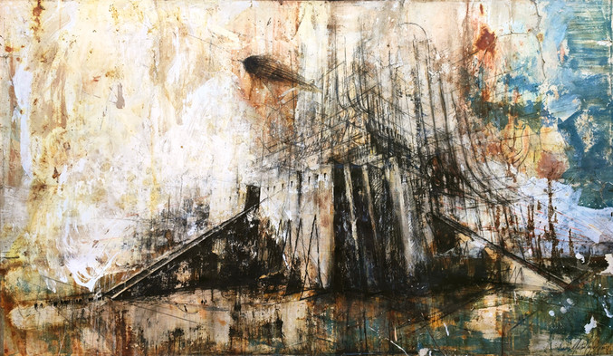 Gustavo Díaz Sosa | El Vuelo, de la serie "Sketching a dystopian dream"