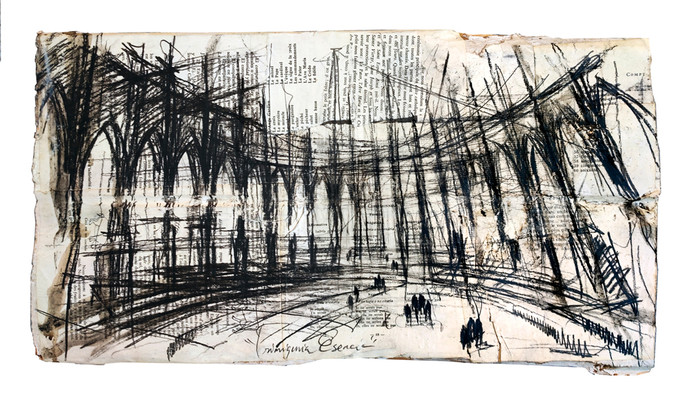 Gustavo Díaz Sosa | Primigenia esencia paisaje con arcos