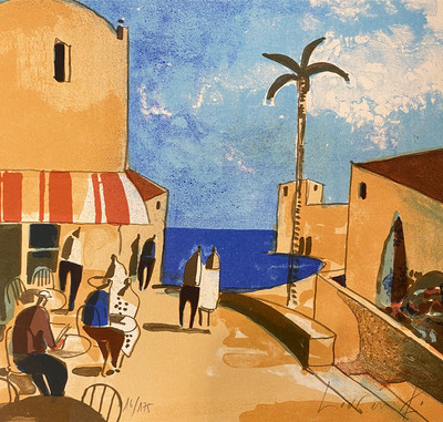 Didier Lourenço | Terraza y palmera