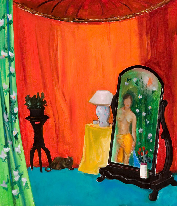 Pablo Aizoiala | Interior Saioa con espejo