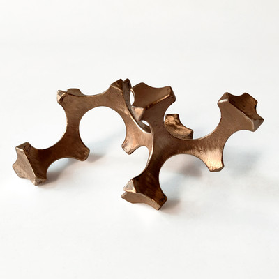 Diego Canogar | Pequeña Tetramorfa de Bronce 11N