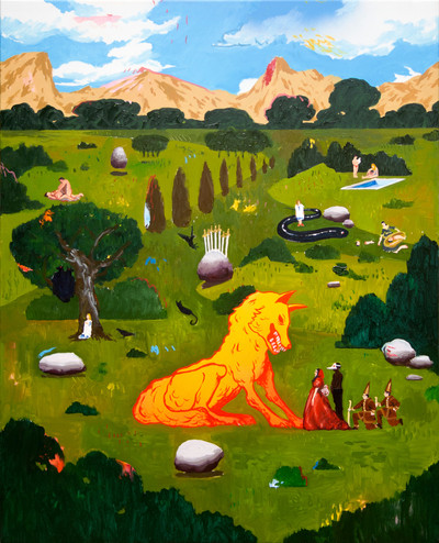 Alejandro Pastor | Siete espadas y un vestido rojo