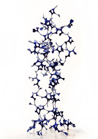 Diego Canogar | Gran nébula enroscada azul