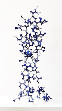 Diego Canogar | Gran nébula enroscada azul