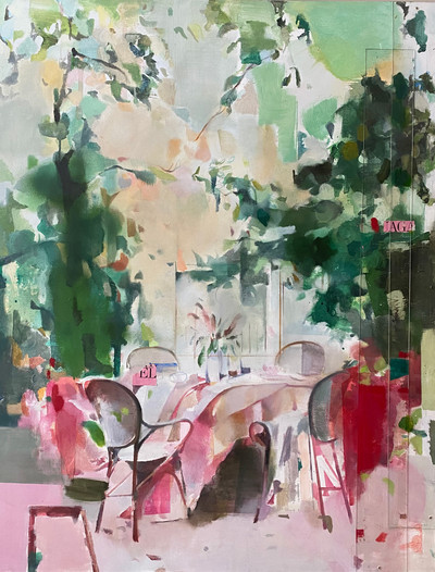 Ana Alcaraz | Jardín entre manteles Ana Alcaraz | Jardín entre manteles