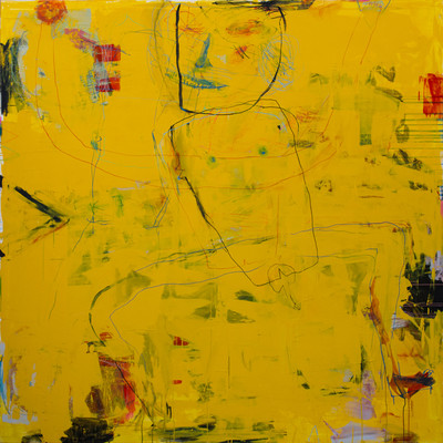 Manolo Oyonarte | Yellow dancer