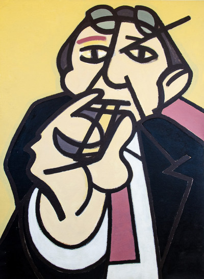 Juan Calonje | Hombre fumando Juan Calonje | Hombre fumando